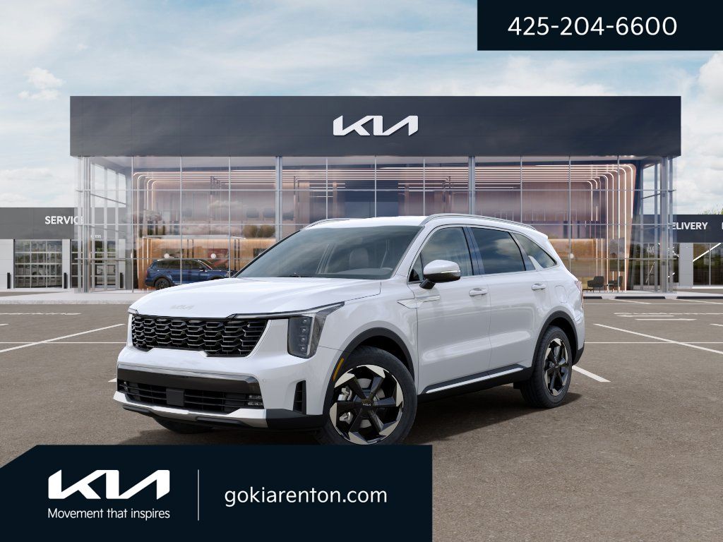 Snow White Pearl 2026 Kia Sorento Plug-In Hybrid SUV / Crossover All-Wheel Drive 6-Speed Automatic