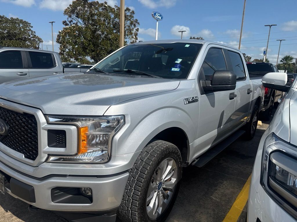 Ingot Silver 2018 Ford F-150 Pickup Truck Four-Wheel Drive Automatic