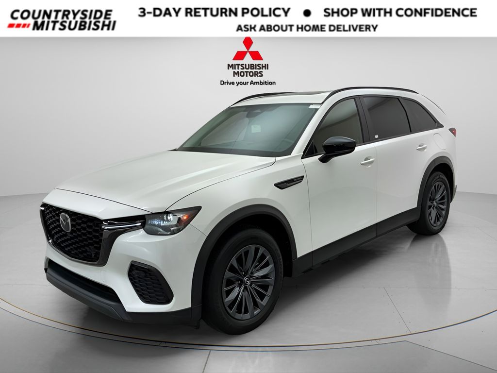 Rhodium White Premium 2025 Mazda CX-70 SUV / Crossover All-Wheel Drive 8-Speed Automatic