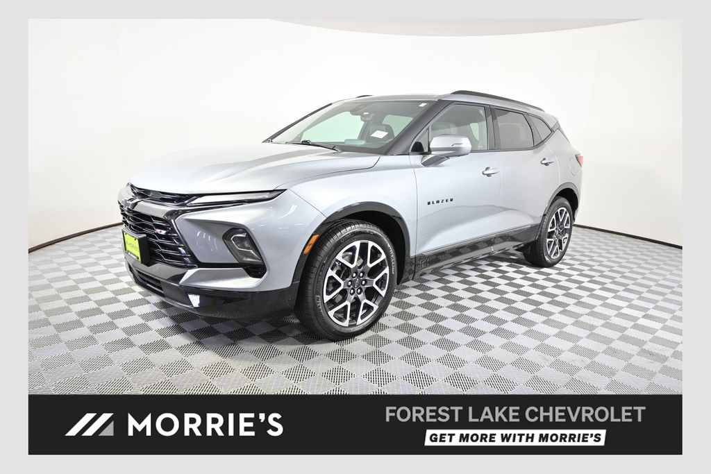 Sterling Gray Metallic 2023 Chevrolet Blazer SUV / Crossover All-Wheel Drive 9-Speed Automatic Overdrive