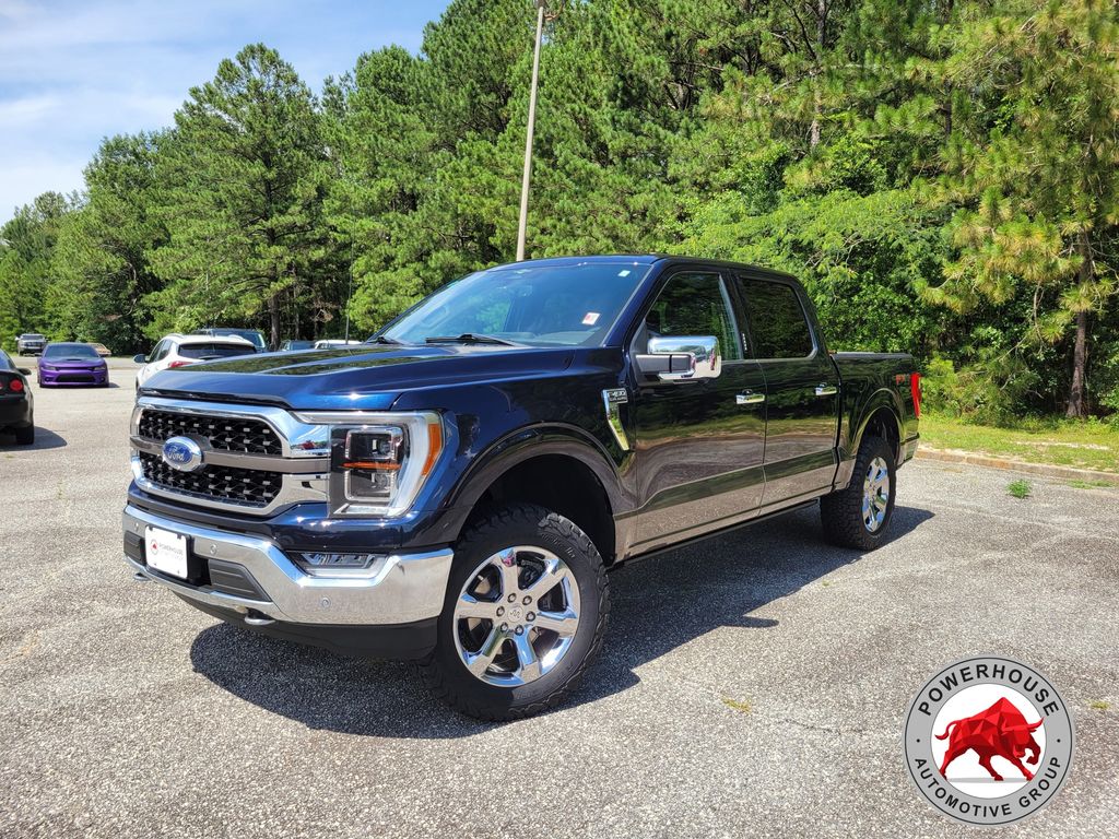 Brown 2023 Ford F-150 Pickup Truck Four-Wheel Drive Automatic