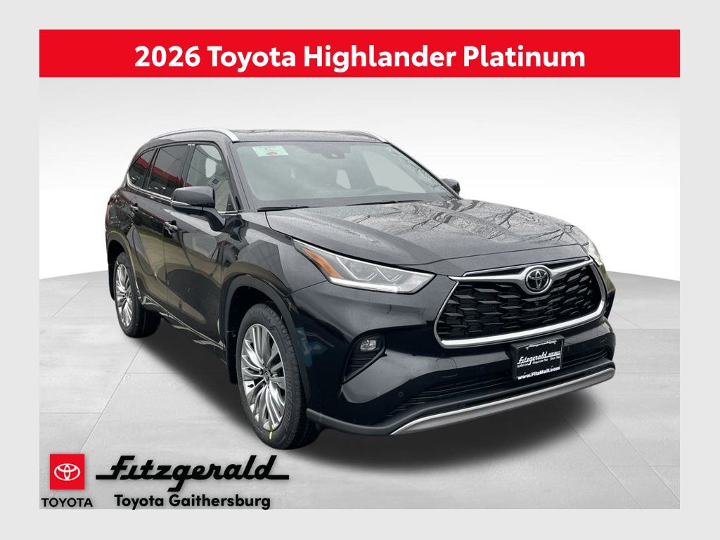 2026 Toyota Highlander Platinum AWD