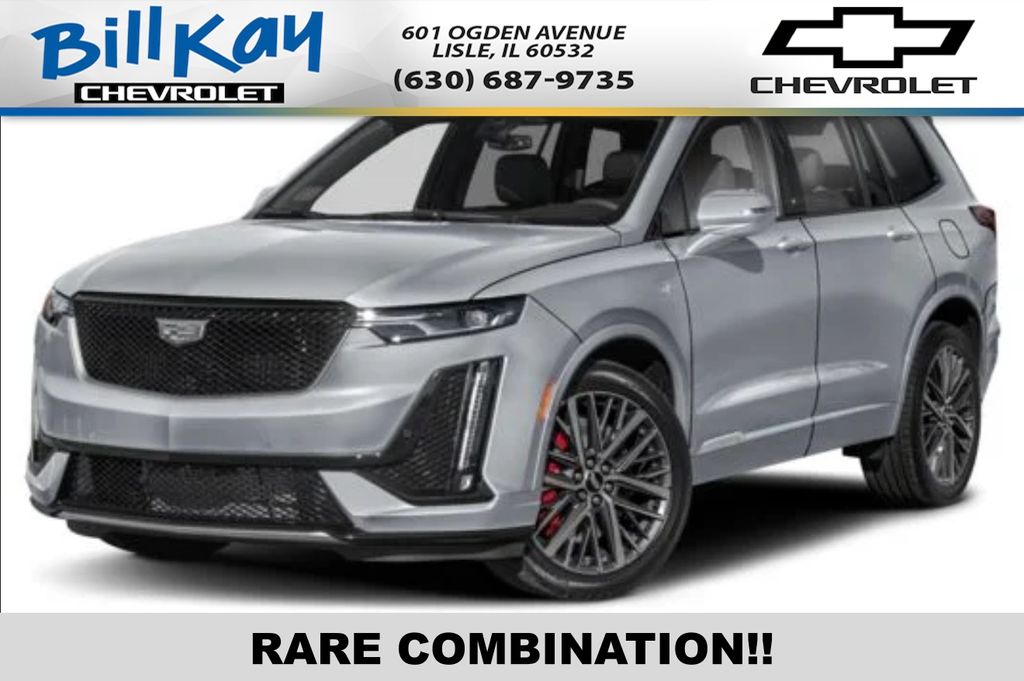 Argent Silver Metallic 2024 Cadillac XT6 Luxury AWD SUV / Crossover Four-Wheel Drive 9-Speed Automatic