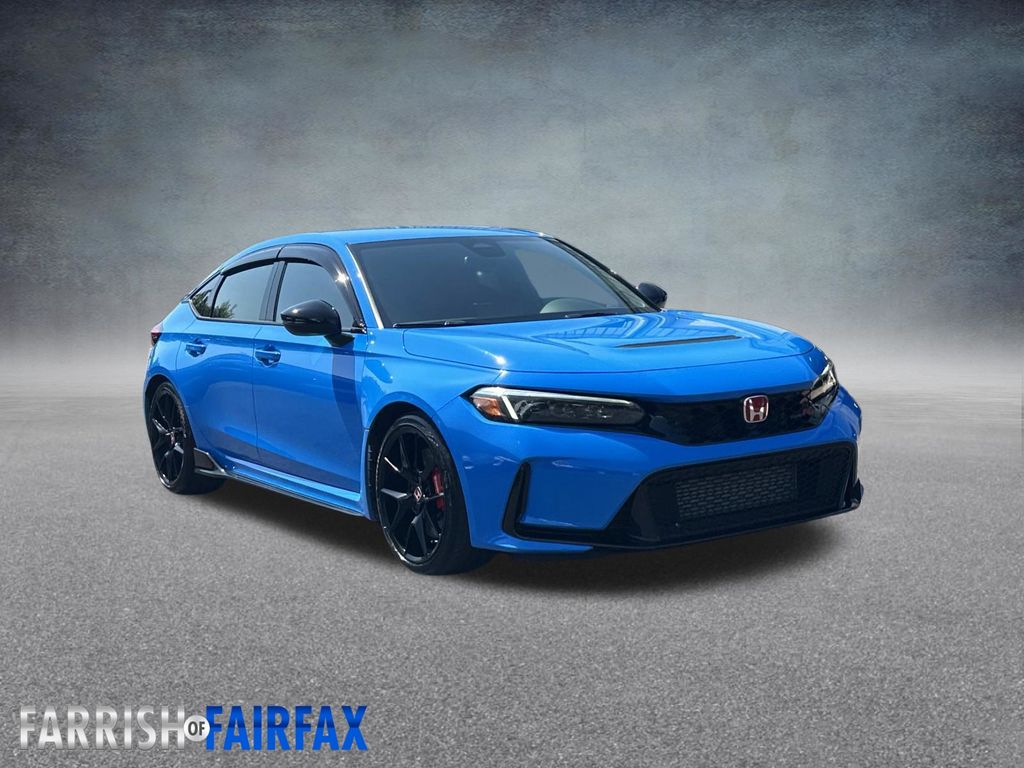 Boost Blue Pearl 2023 Honda Civic Type R Hatchback Front-Wheel Drive 6-Speed Manual