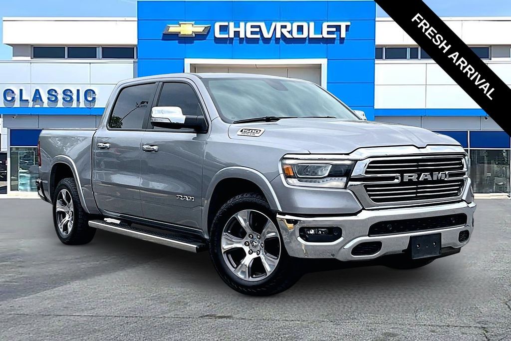 Billet Silver Metallic Clearcoat 2019 RAM 1500 Pickup Truck 4X2 8-Speed Automatic