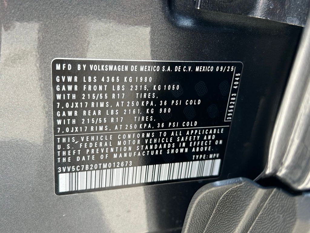 New 2026 Gray Volkswagen 1.5T S image 49