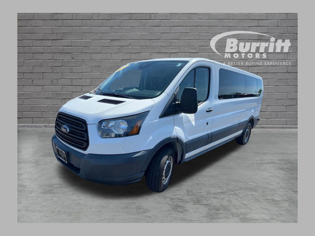 Oxford White 2016 Ford Transit Passenger Van Rear-Wheel Drive 6-Speed Automatic Overdrive
