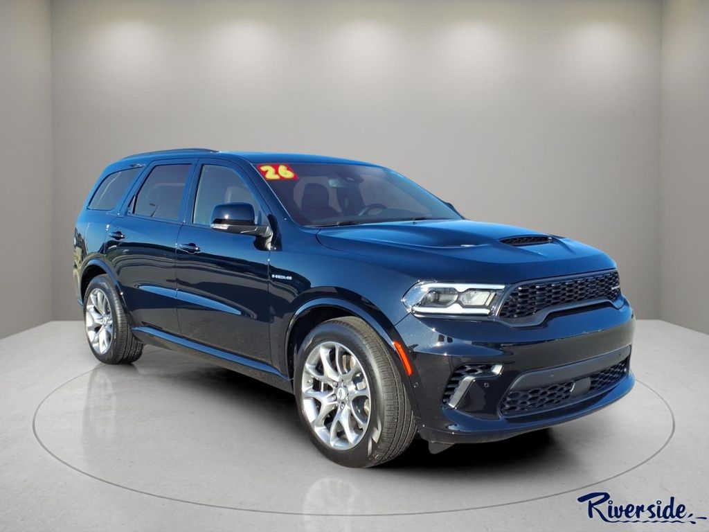 DB Black Crystal Clearcoat 2026 Dodge Durango GT HEMI Premium AWD SUV / Crossover All-Wheel Drive 8-Speed Automatic