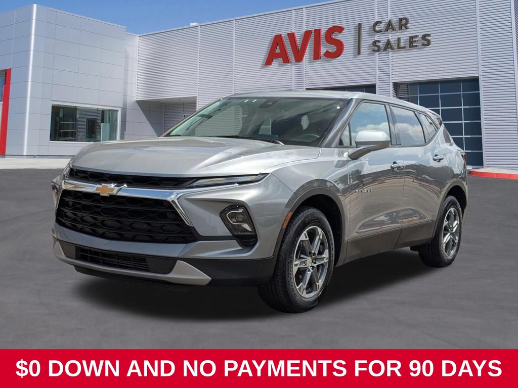 Sterling Gray Metallic 2025 Chevrolet Blazer SUV / Crossover  9-Speed Automatic Overdrive