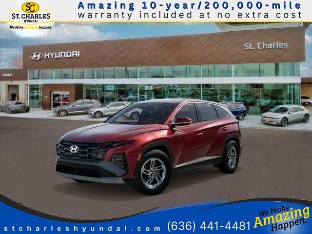 Ultimate Red 2026 Hyundai Tucson SE FWD SUV / Crossover Front-Wheel Drive 8-Speed Automatic