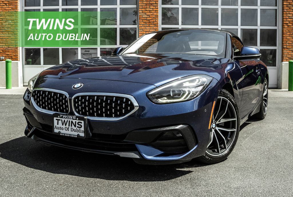 Mediterranean Blue Metallic 2019 BMW Z4 Convertible Rear-Wheel Drive 8-Speed Automatic