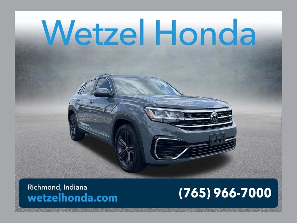 Platinum Gray Metallic 2022 Volkswagen Atlas Cross Sport SUV / Crossover All-Wheel Drive 8-Speed Automatic