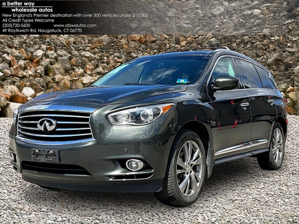 Gray (Emerald Graphite) 2014 INFINITI QX60 AWD SUV / Crossover All-Wheel Drive Continuously Variable Transmission