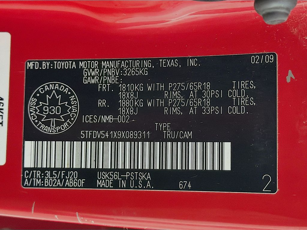 Used 2009 Toyota Tundra Truck