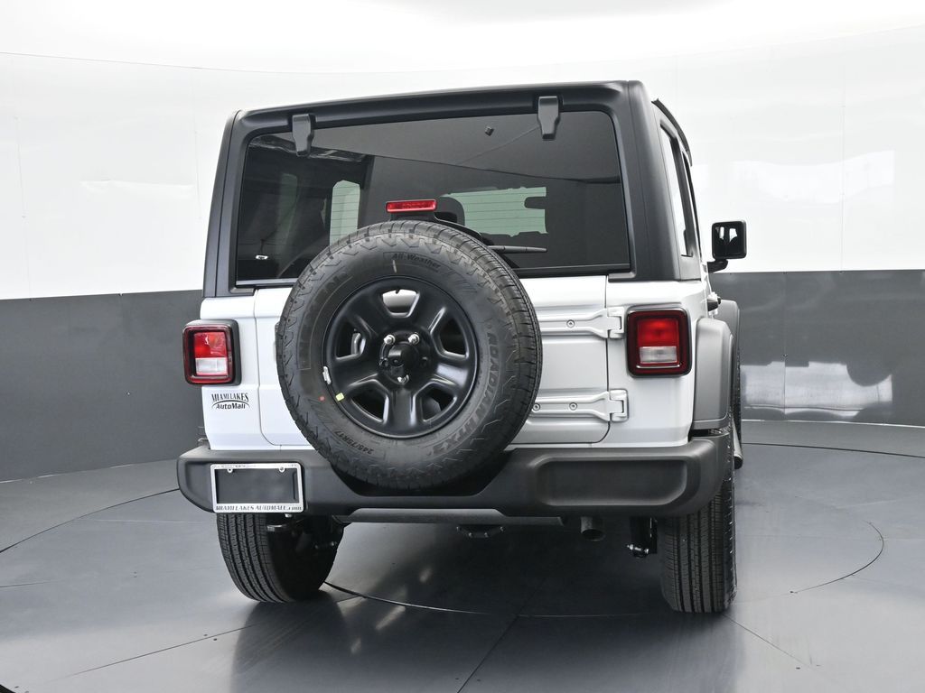 New 2026 Bright White Clearcoat Jeep Sport image 4