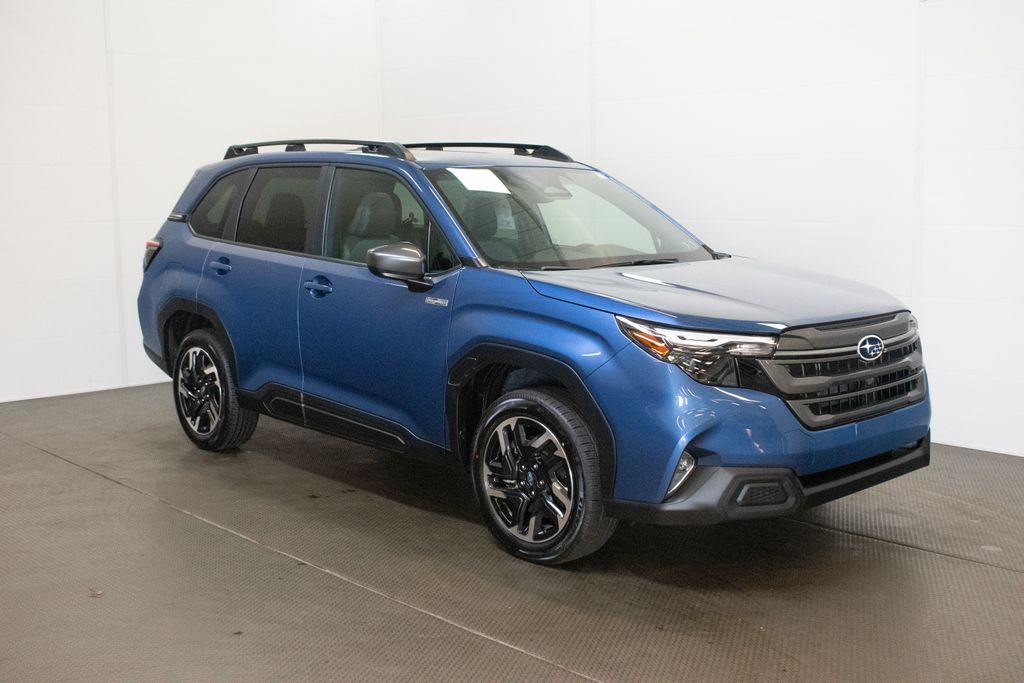 Daybreak Blue Pearl 2026 Subaru Forester Hybrid Premium AWD SUV / Crossover All-Wheel Drive Continuously Variable Transmission