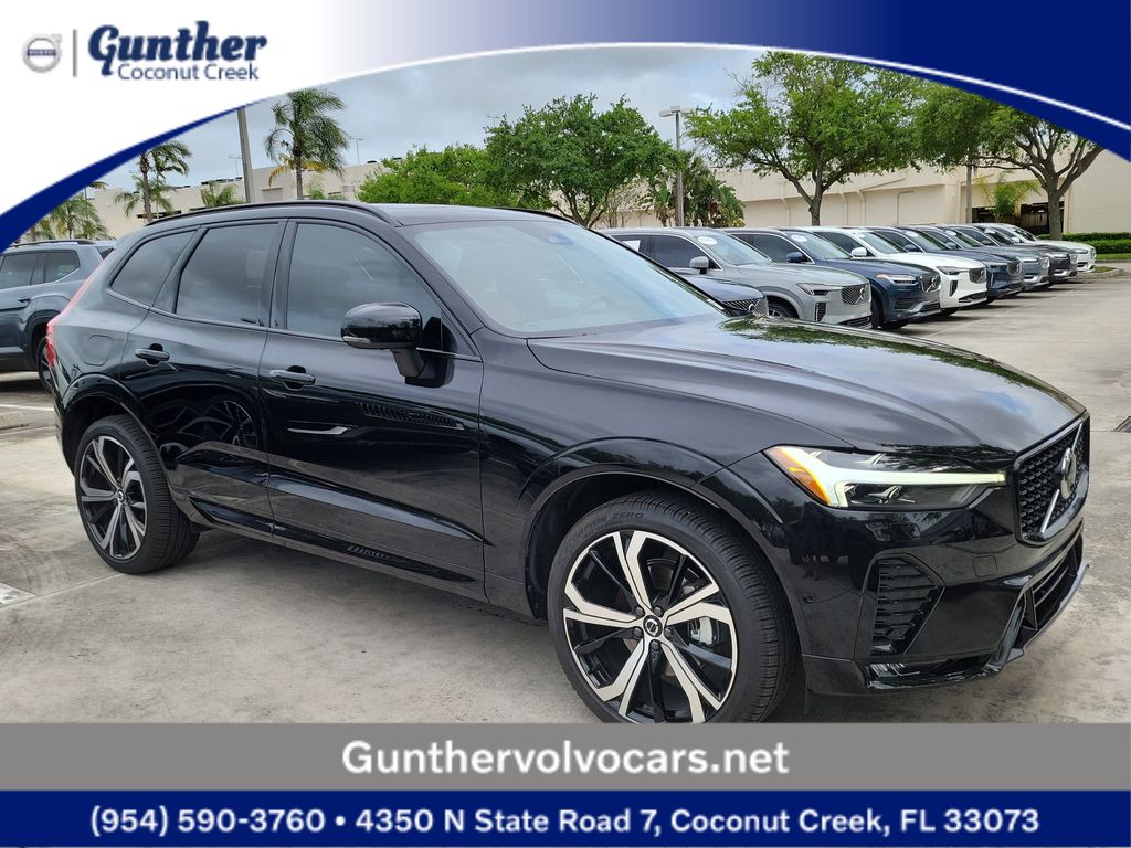 Onyx Black Metallic 2025 Volvo XC60 B5 Ultra Dark Theme AWD SUV / Crossover All-Wheel Drive Automatic