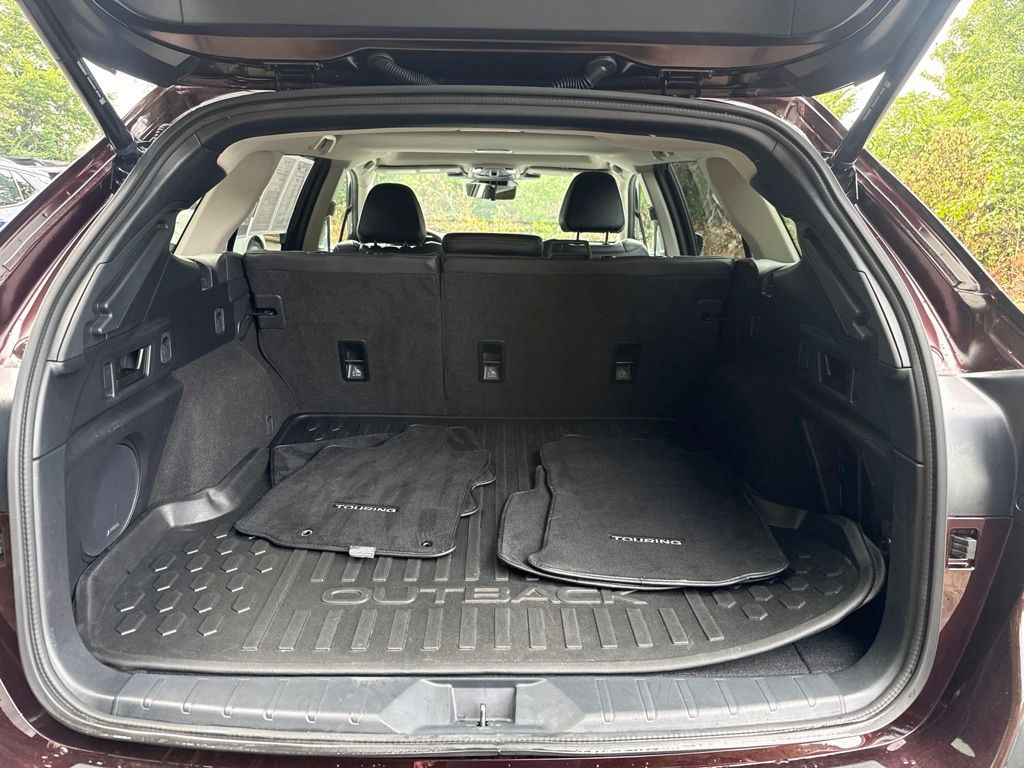 2025 Subaru Outback Touring Red at Rafferty Subaru