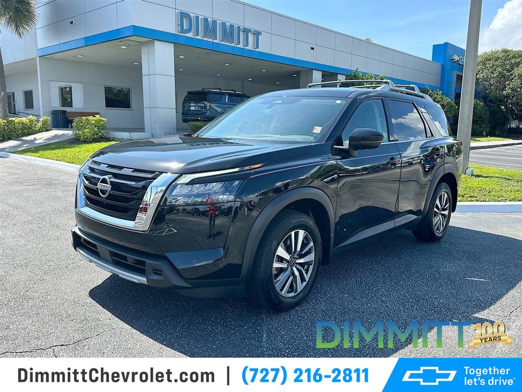 Super Black 2025 Nissan Pathfinder SUV / Crossover Front-Wheel Drive 9-Speed Automatic