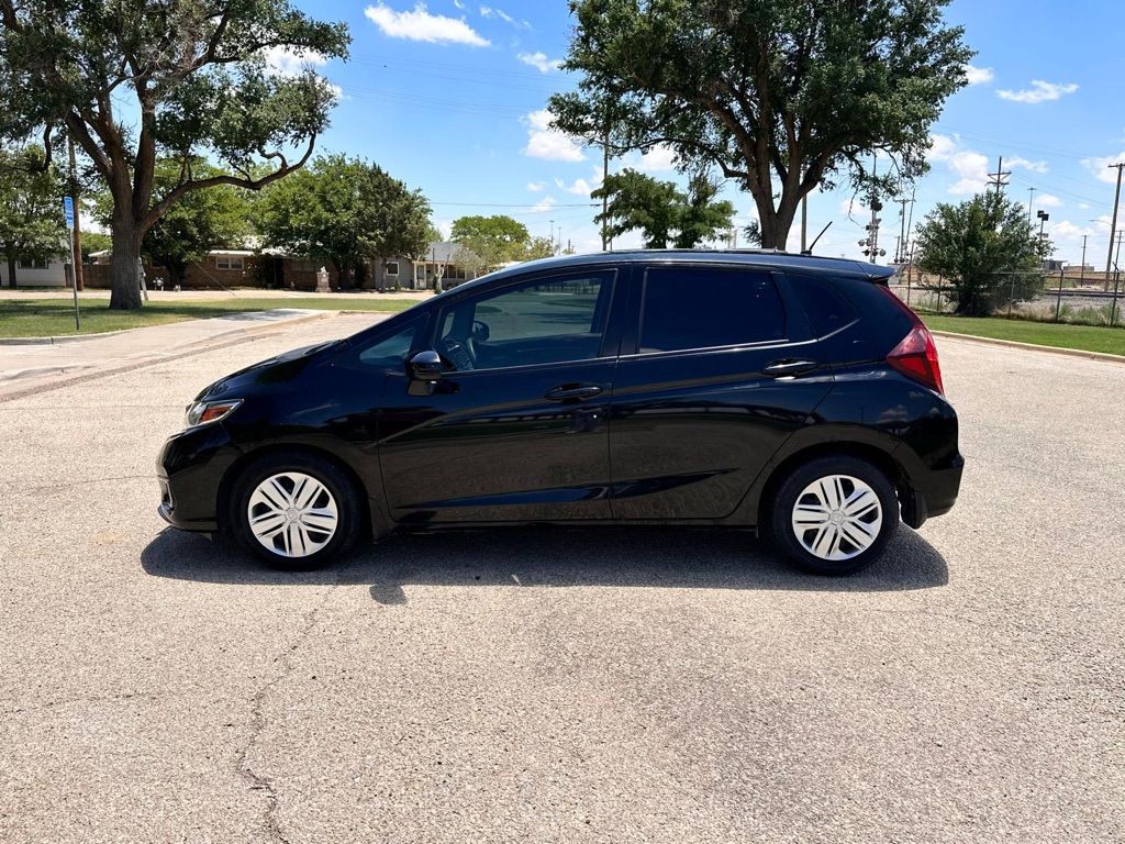 Crystal Black Pearl 2019 Honda Fit Hatchback Front-Wheel Drive Continuously Variable Transmission