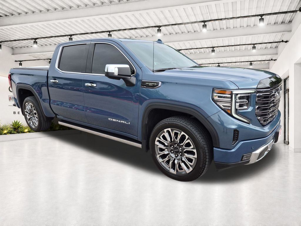 Downpour Metallic 2025 GMC Sierra 1500 Pickup Truck Four-Wheel Drive Automatic