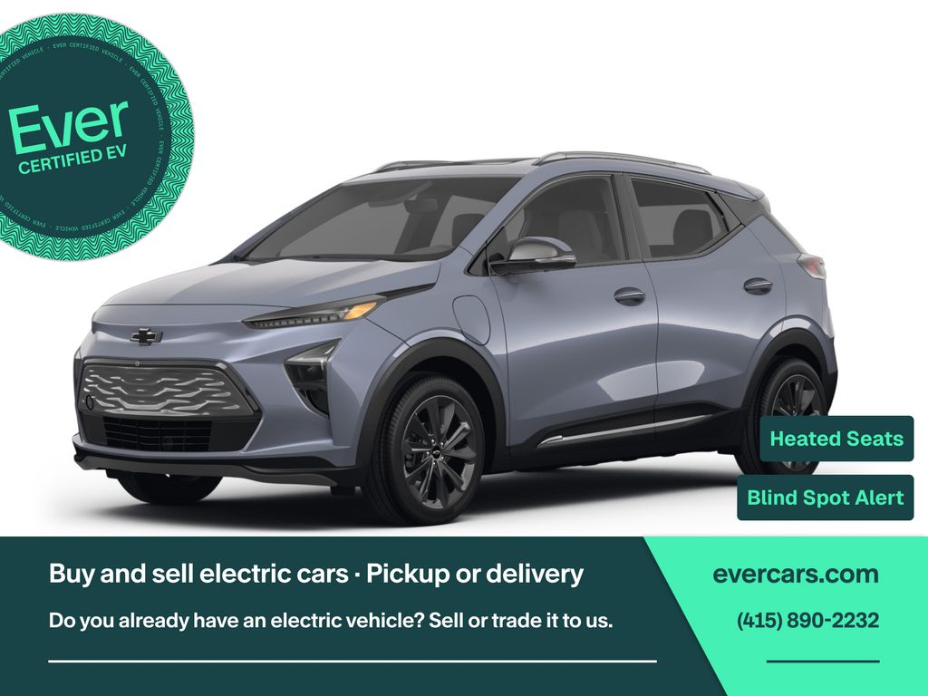 Gray Ghost Metallic 2022 Chevrolet Bolt EUV Hatchback Front-Wheel Drive 1-Speed Automatic