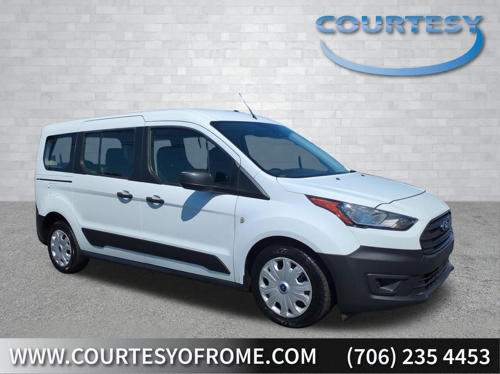 Frozen White 2022 Ford Transit Connect Van Front-Wheel Drive 8-Speed Automatic