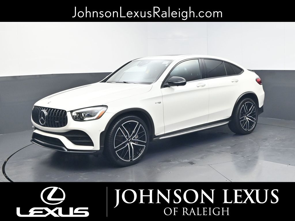 Polar White 2020 Mercedes-Benz GLC AMG GLC 43 Coupe 4MATIC Coupe All-Wheel Drive 9-Speed Automatic