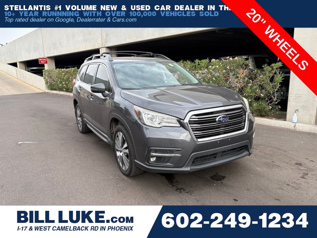 Gray Metallic 2019 Subaru Ascent Limited 8-Passenger AWD SUV / Crossover All-Wheel Drive Continuously Variable Transmission