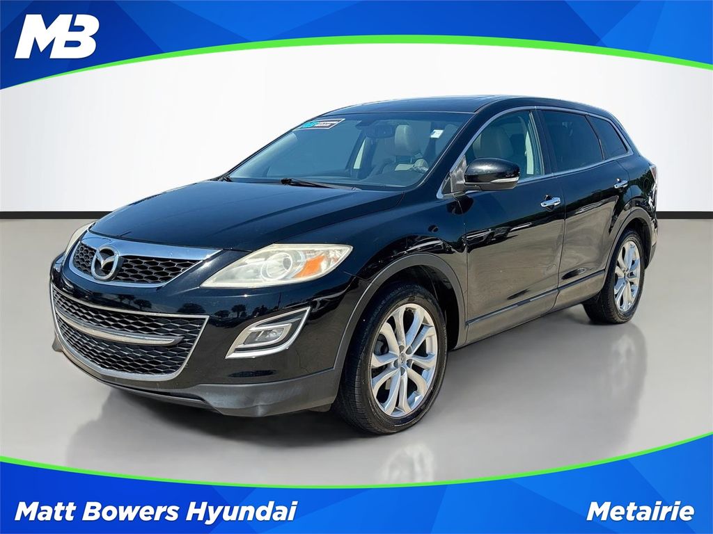 Brilliant Black Clearcoat 2012 Mazda CX-9 SUV / Crossover Front-Wheel Drive 6-Speed Automatic