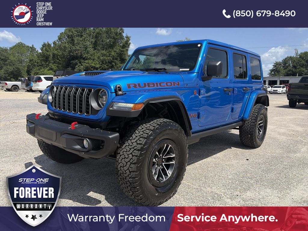 Hydro Blue Pearl Coat 2026 Jeep Wrangler SUV / Crossover Four-Wheel Drive 8-Speed Automatic