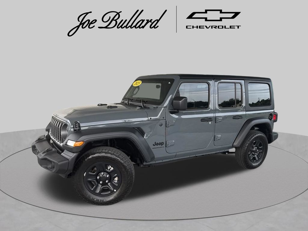 Anvil Clear Coat 2025 Jeep Wrangler SUV / Crossover Four-Wheel Drive 8-Speed Automatic