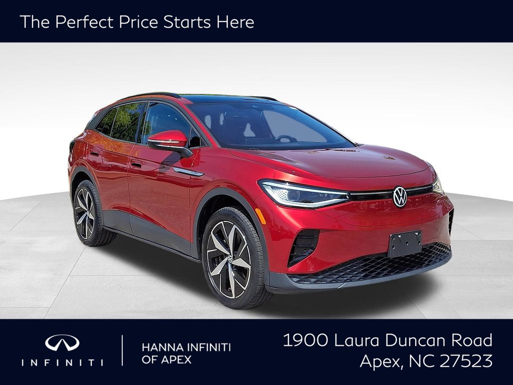 Red Metallic 2023 Volkswagen ID.4 Pro S AWD SUV / Crossover All-Wheel Drive Automatic