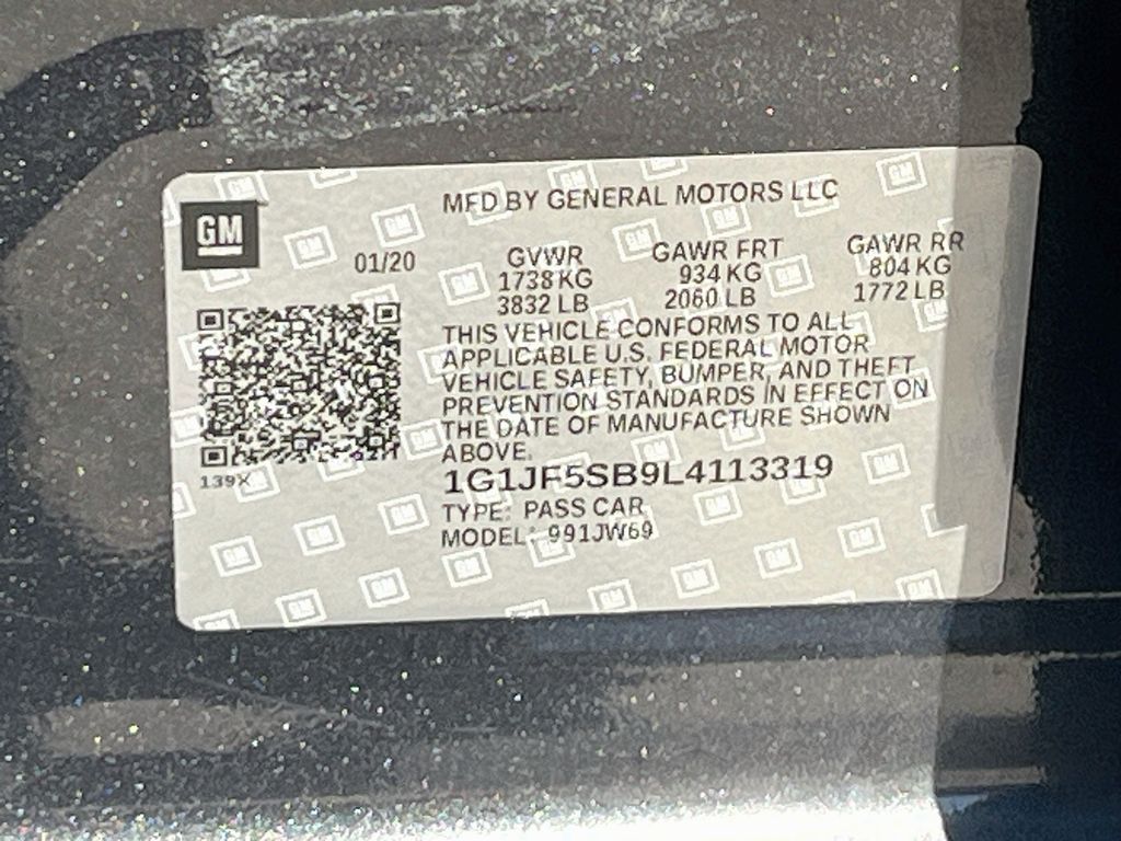 Used 2020 Gray Chevrolet Premier image 29