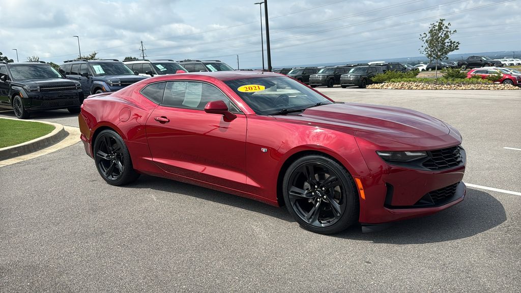 Wild Cherry Tintcoat 2021 Chevrolet Camaro Coupe Rear-Wheel Drive Automatic