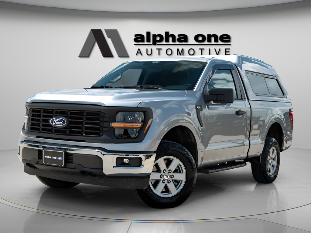 Silver Metallic 2024 Ford F-150 Pickup Truck Four-Wheel Drive Automatic