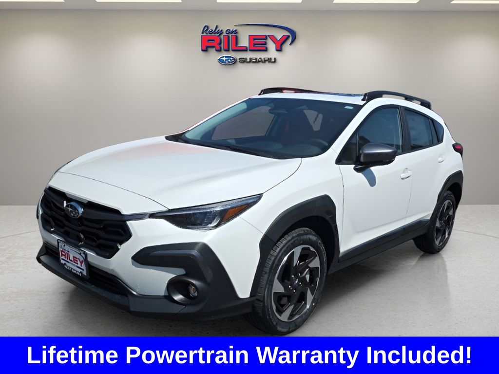 Crystal White Pearl 2026 Subaru Crosstrek Limited AWD SUV / Crossover All-Wheel Drive Continuously Variable Transmission