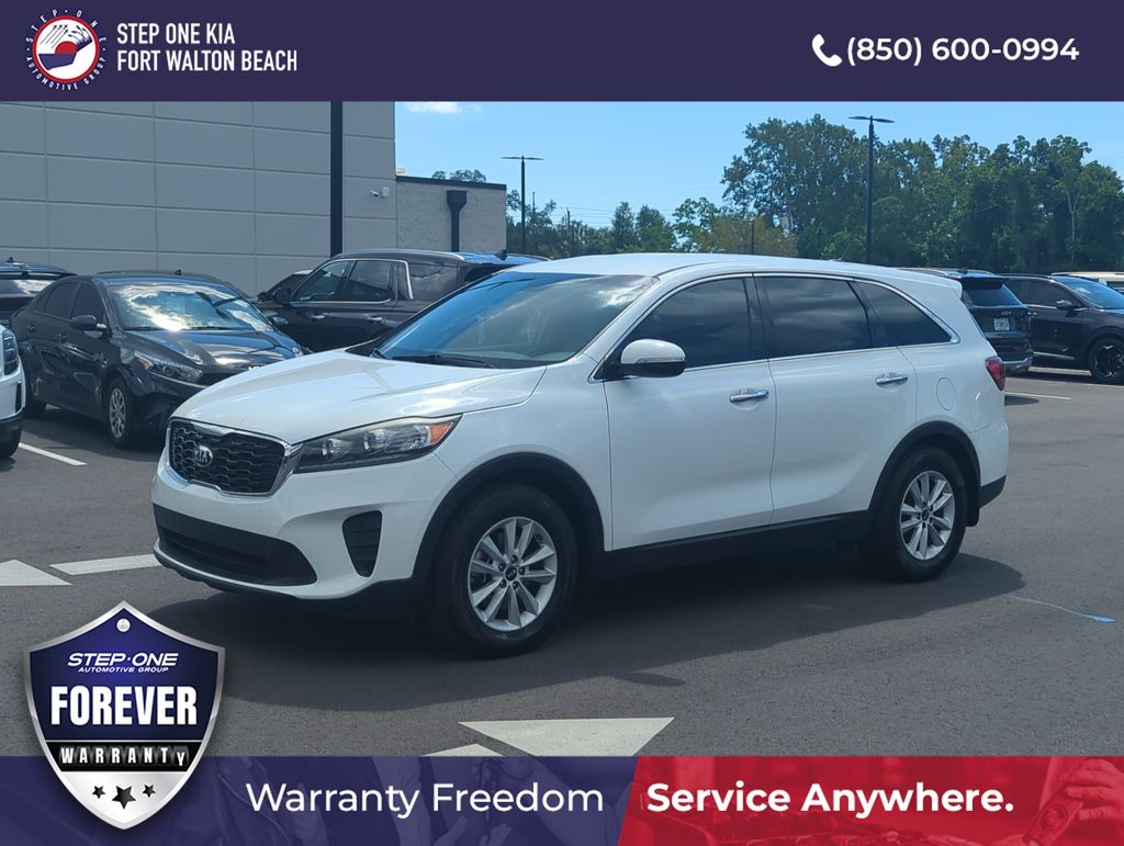 Snow White Pearl 2019 Kia Sorento SUV / Crossover Front-Wheel Drive 8-Speed Automatic