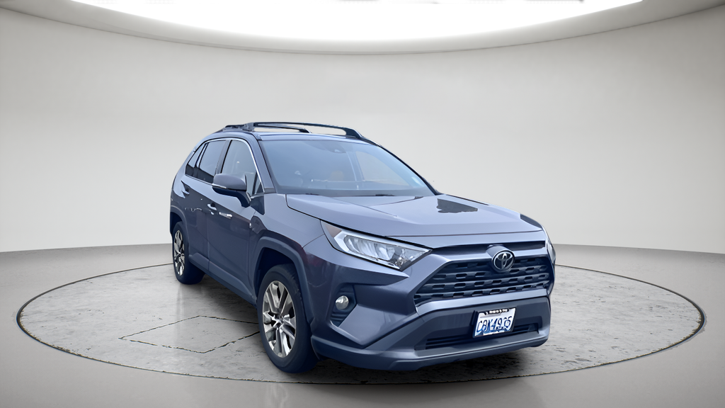 Magnetic Gray Metallic 2019 Toyota RAV4 SUV / Crossover All-Wheel Drive 8-Speed Automatic