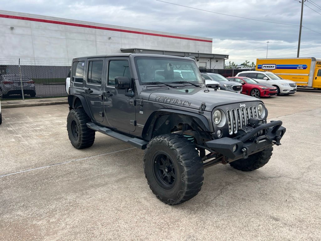 2016 Jeep Wrangler Unlimited Sahara Gray at Emmons Autoplex