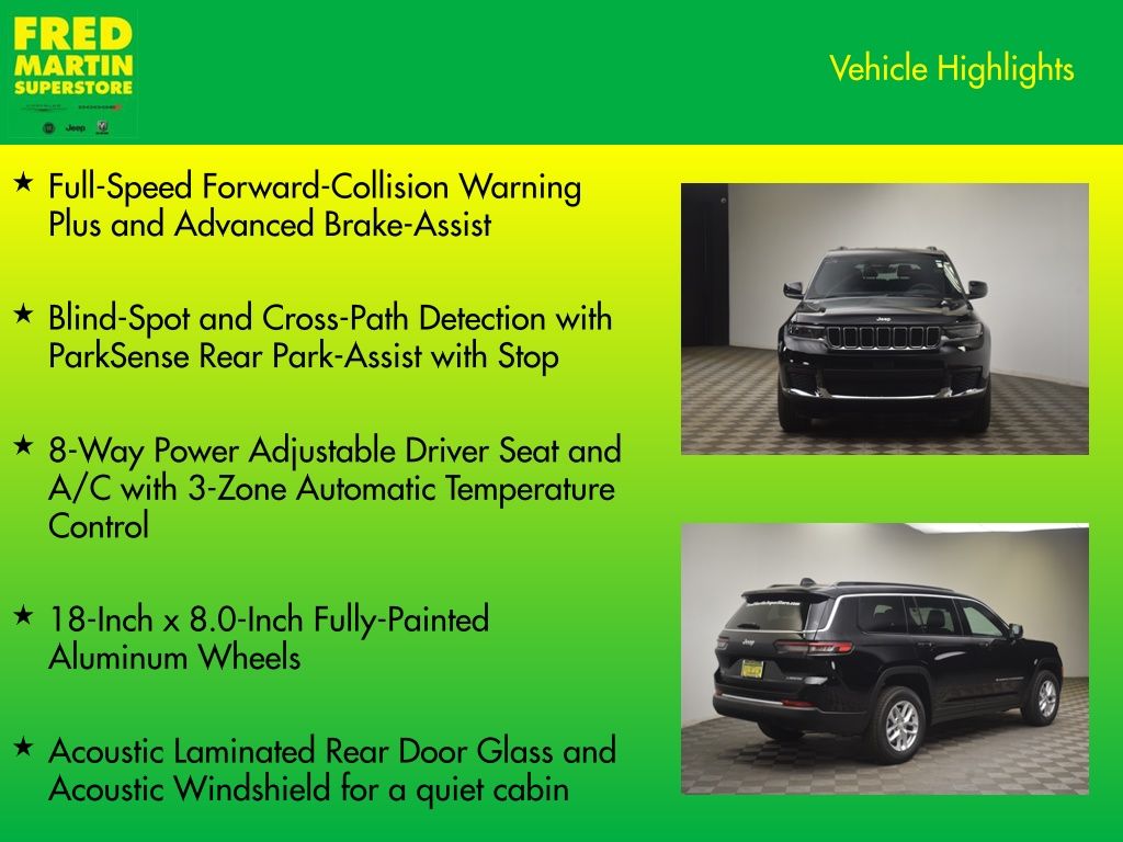 new 2026 Jeep Grand Cherokee L car, priced at $39,972