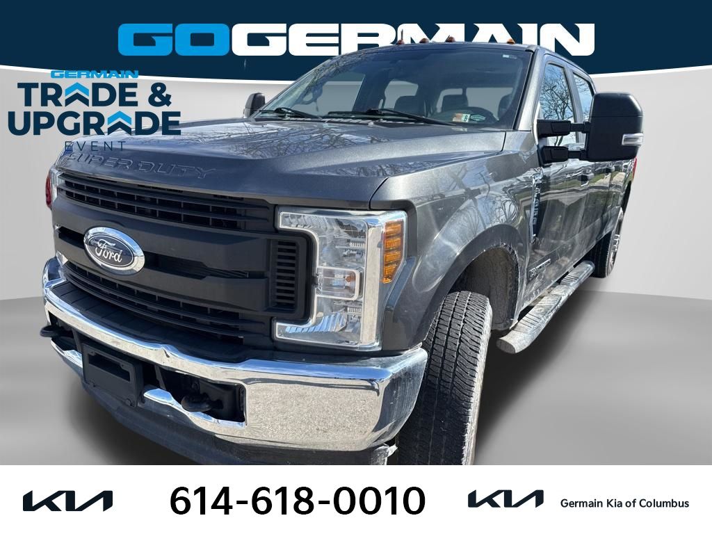 Gray (Magnetic Metallic) 2018 Ford F-350 Super Duty XL Crew Cab 4WD Pickup Truck Four-Wheel Drive 6-Speed Automatic