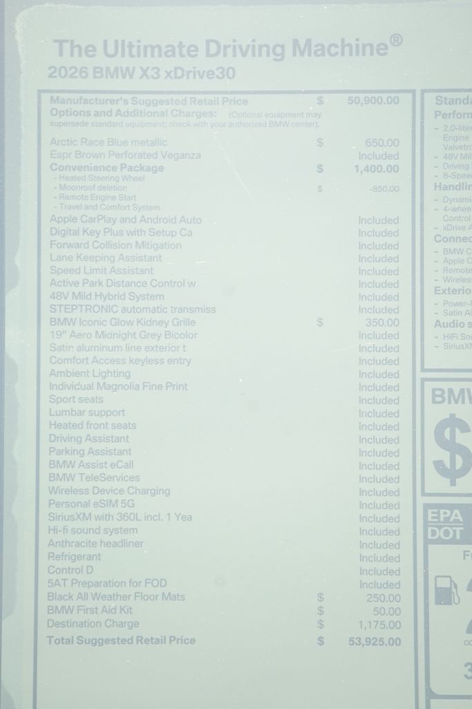 Thumbnail: 2026 BMW X3 - 8