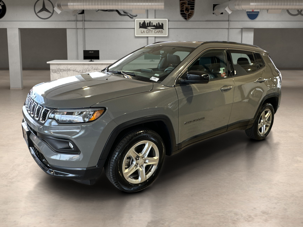 Sting-Gray Clearcoat 2024 Jeep Compass Latitude 4WD SUV / Crossover Four-Wheel Drive 8-Speed Automatic