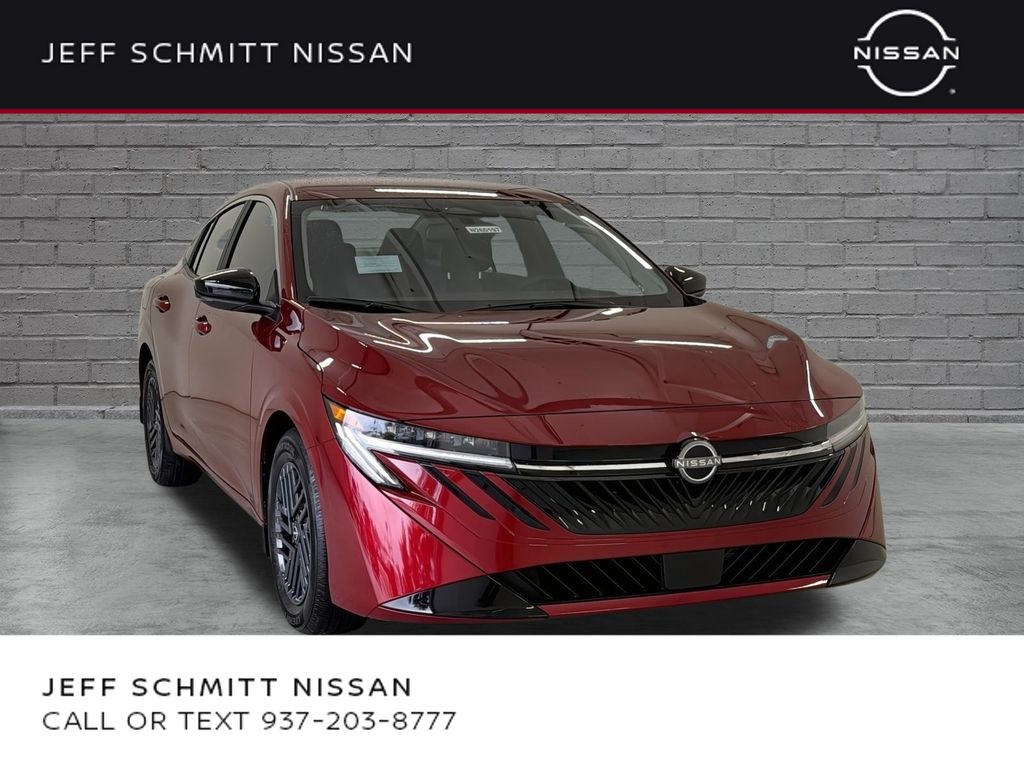 Red (Scarlet Ember Tintcoat) 2026 Nissan Sentra Sedan Front-Wheel Drive Continuously Variable Transmission