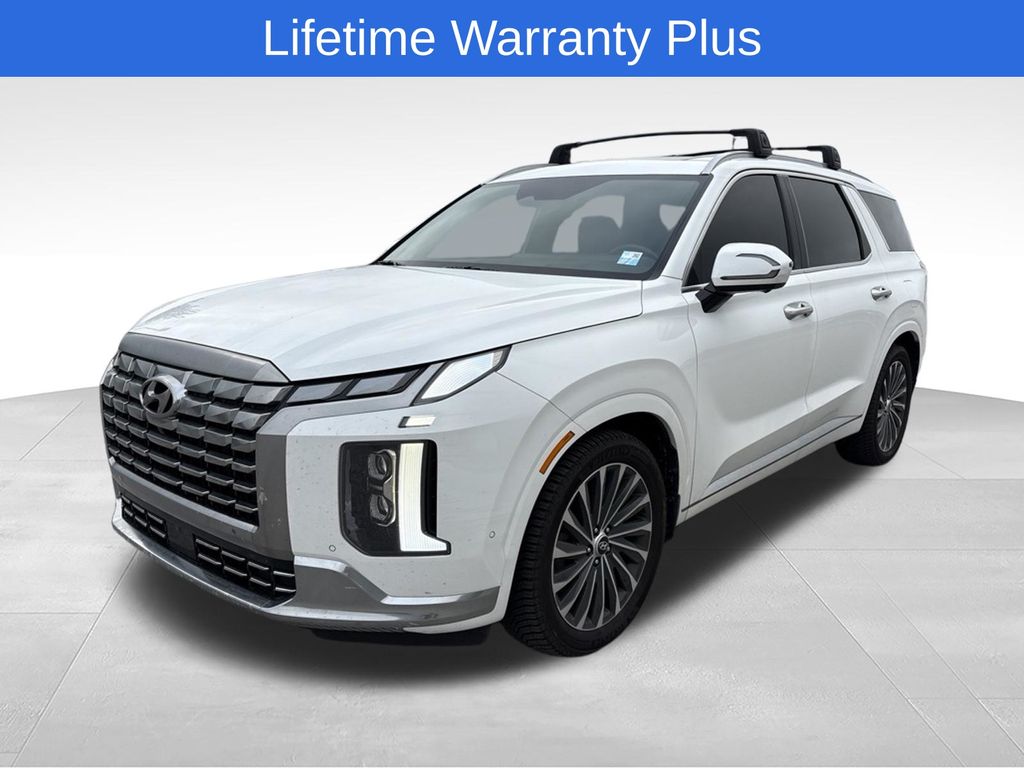 Hyper White 2023 Hyundai Palisade SUV / Crossover All-Wheel Drive 8-Speed Automatic