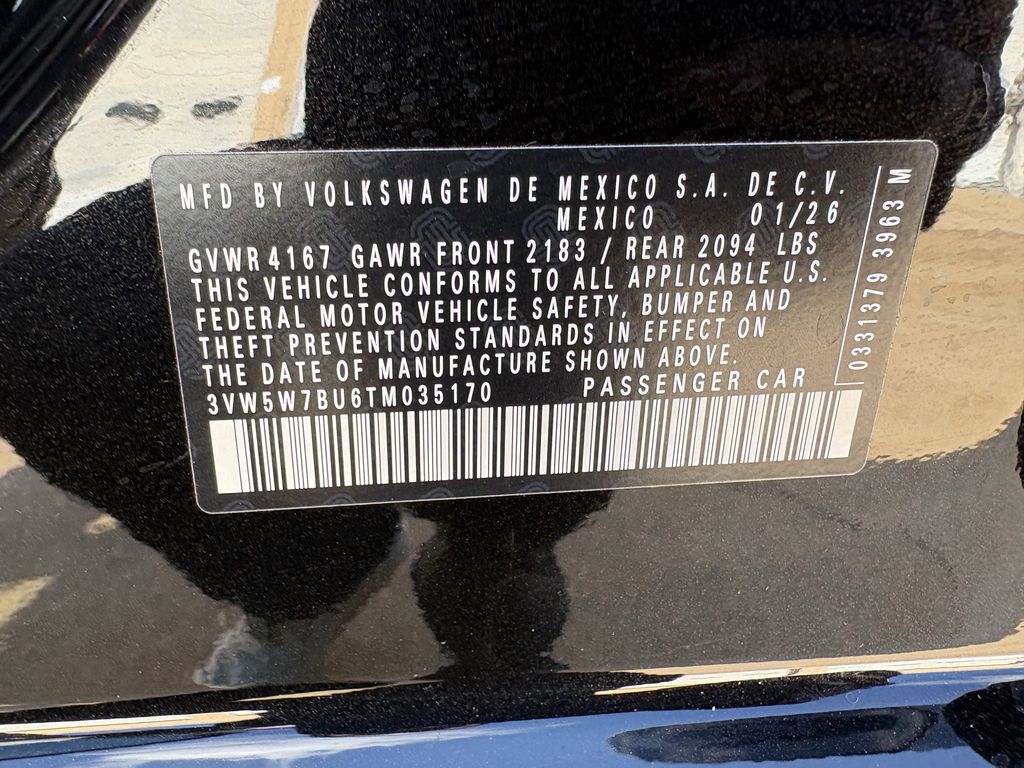 New 2026 Deep Black Volkswagen 1.5T S image 28