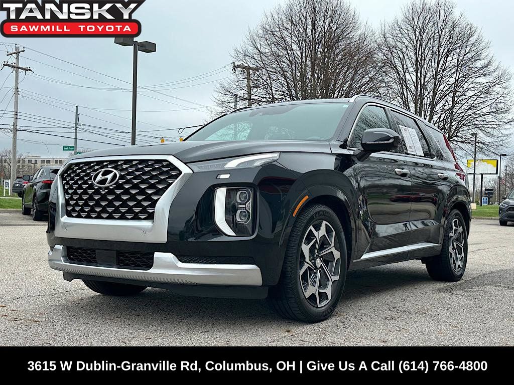 Becketts Black 2021 Hyundai Palisade Calligraphy AWD SUV / Crossover All-Wheel Drive 8-Speed Automatic