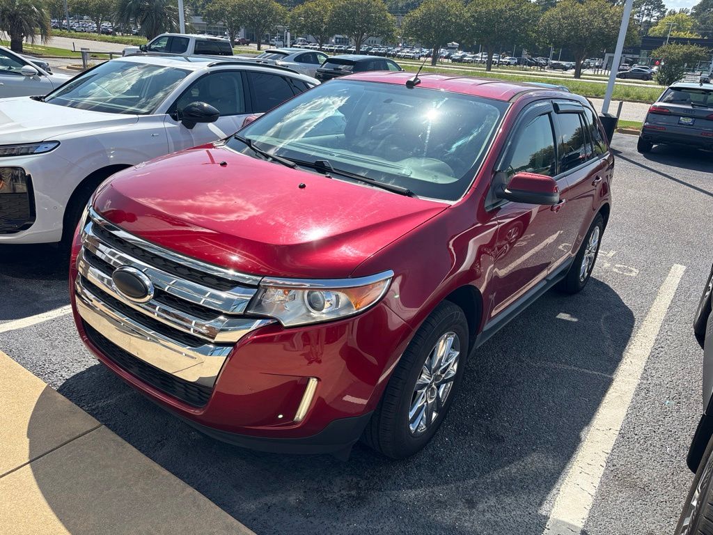 Red 2013 Ford Edge SUV / Crossover Front-Wheel Drive 6-Speed Automatic