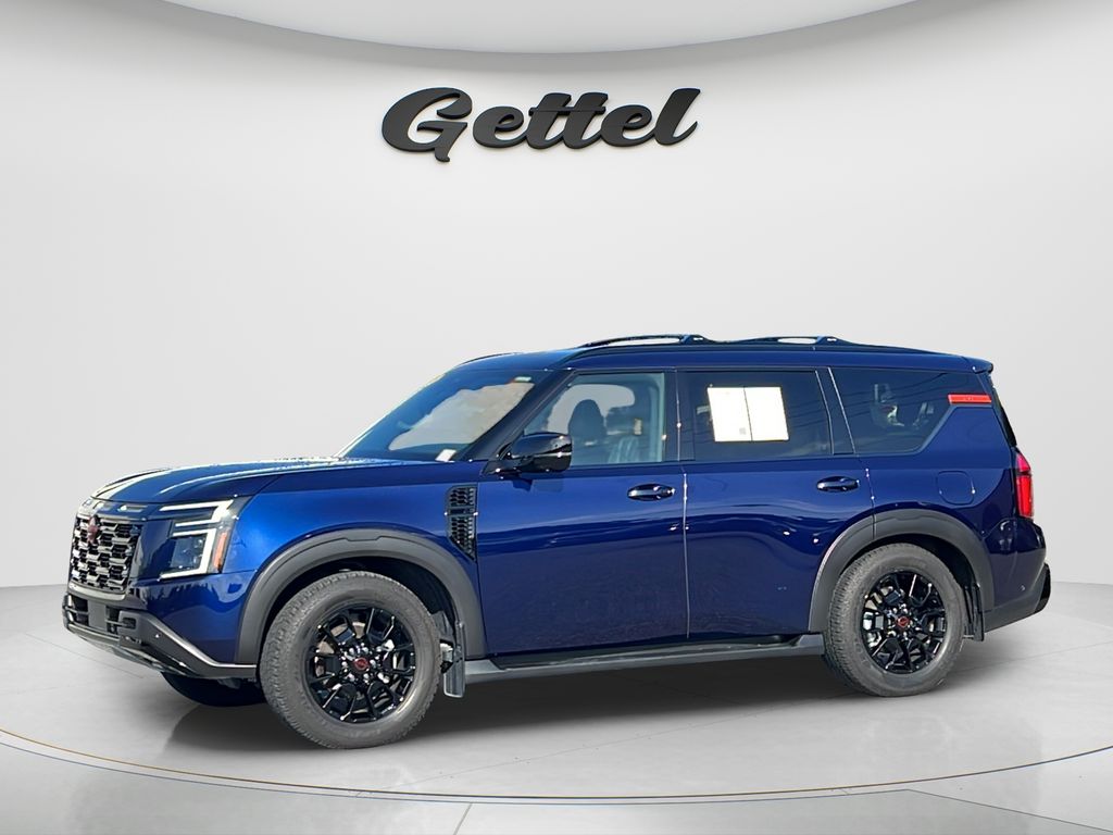 Deep Ocean Blue 2025 Nissan Armada SUV / Crossover Four-Wheel Drive 9-Speed Automatic